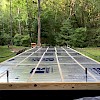 All panels installed with 1/2" polyiso pieces cut to friction-fit.