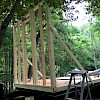 First wall raised and braced!