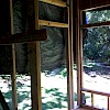Last wall segment with back door and transom window raised.
