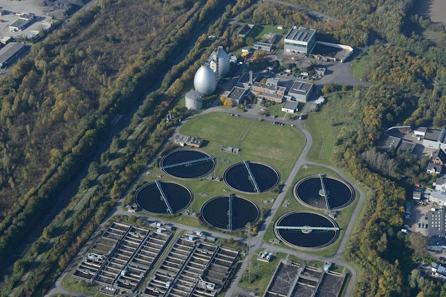 Wastewater plant